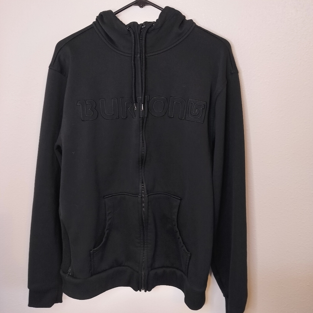 Mens Burton Columbo Dry Ride Snowboard Jacket Black Logo Polyester Size L